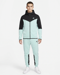 Chándal Nike Tech Fleece — Verde agua y negro