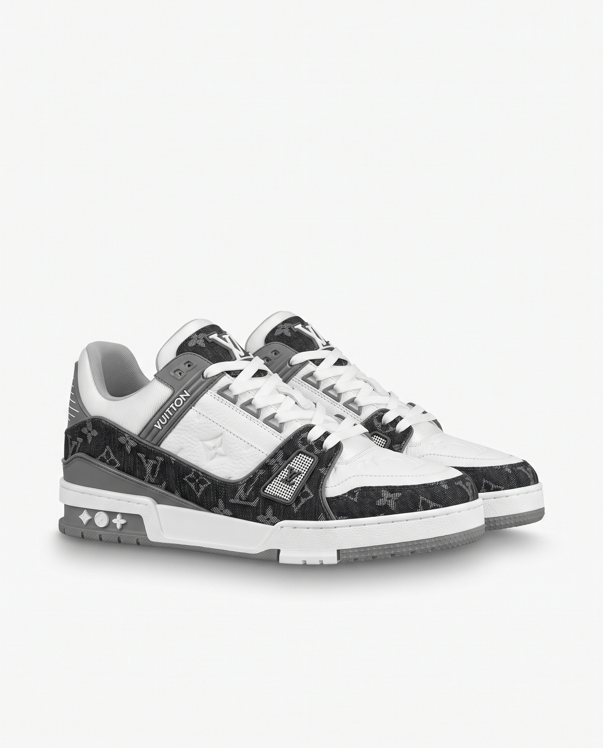 Zapatillas Louis Vuitton Trainer — Negro y blanco