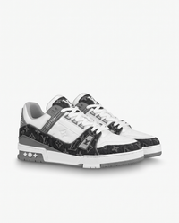 Zapatillas Louis Vuitton Trainer — Negro y blanco