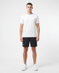 Conjunto Under Armour camiseta y pantalón corto — Blanco y negro