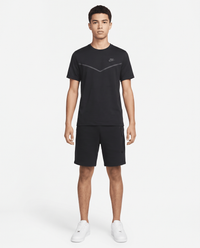 Conjunto Nike Tech camiseta y pantalón corto — Negro y gris