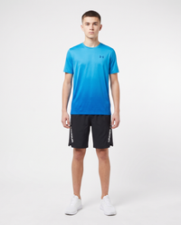 Conjunto Under Armour camiseta y pantalón corto — Azul y negro
