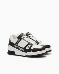 Zapatillas Louis Vuitton Trainer Maxi — Negro y blanco