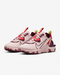 Zapatillas Nike React Vision — Rosa y granate