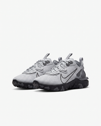 Zapatillas Nike React Vision — Gris y negro