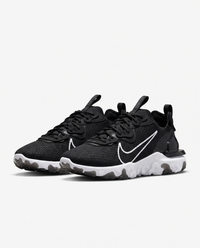 Zapatillas Nike React Vision — Negro y blanco
