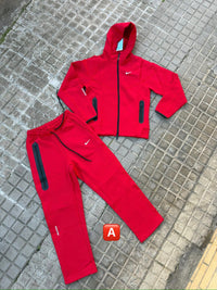 Chándal Tech Fleece Nike Nocta — Rojo
