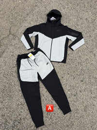 Chándal Tech Fleece Nike — Gris y negro
