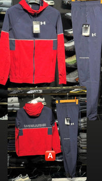 Chándal deportivo Under Armour — Rojo y azul marino