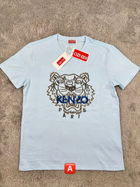 Camiseta Kenzo Tiger — Azul claro