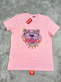 Camiseta Kenzo Tiger — Rosa