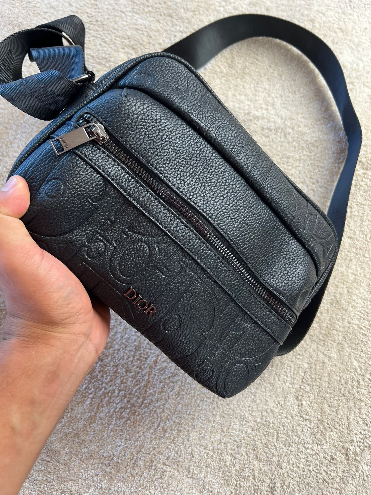 Bolso bandolera Dior — Negro