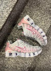 Zapatillas Nike Shox TL — Rosa y plata