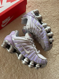 Zapatillas Nike Shox TL — Lila y plata