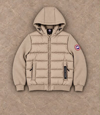 Chaqueta híbrida Canada Goose — Beige