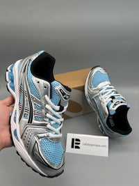 Zapatillas Asics Gel-Kayano — Azul celeste y plata