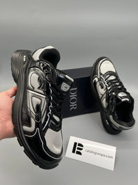 Zapatillas Dior B30 — Negro y blanco