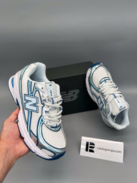 Zapatillas New Balance 530 — Blanco y azul
