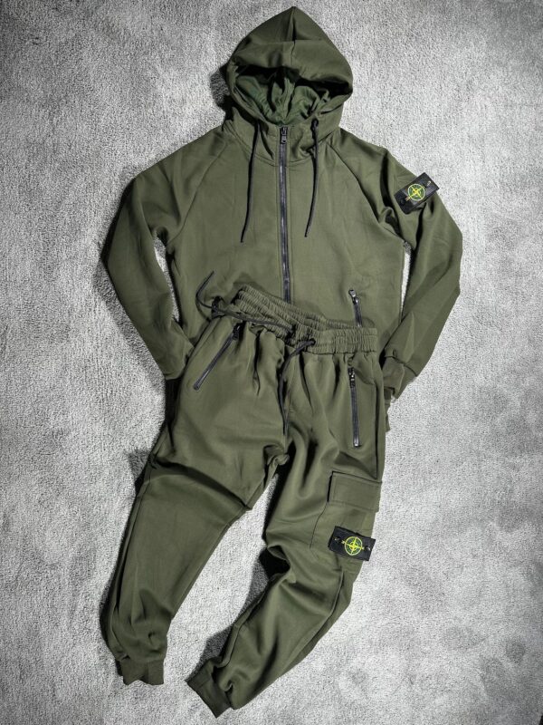 Chandal Largo Stone Island Verde