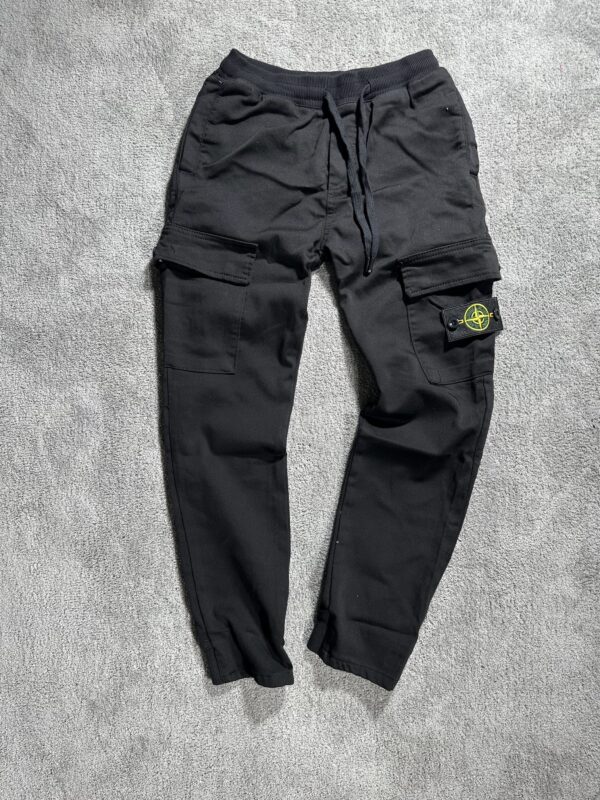 Pantalon Stone Island Negro