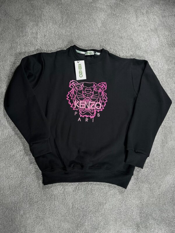 Sudadera Kenzo Negra y Rosa