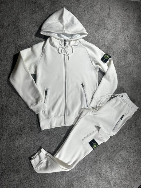 CHANDAL LARGO STONE ISLAND BLANCO