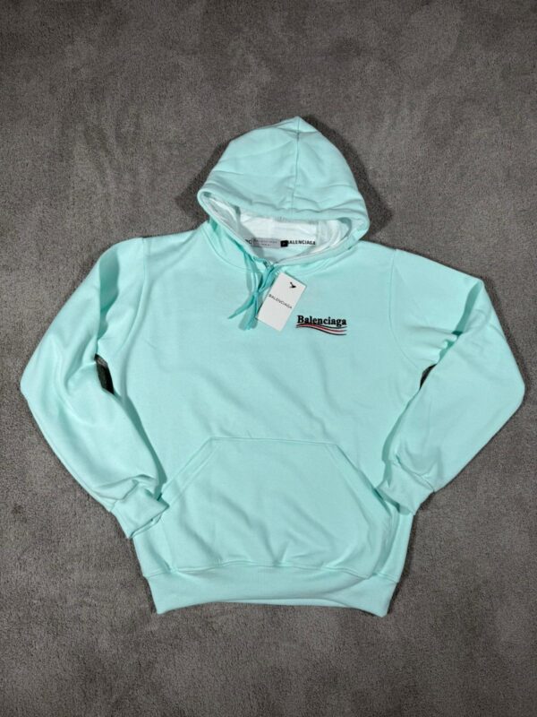 Sudadera con Capucha Balenciaga Celeste