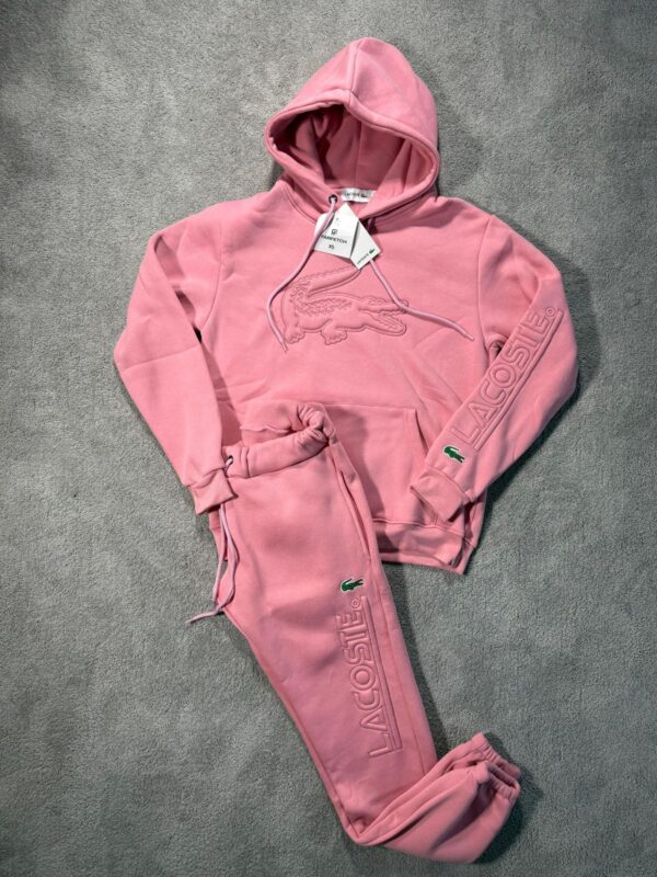 chandal LACOSTE PINK